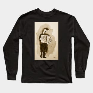 Accordion player Long Sleeve T-Shirt